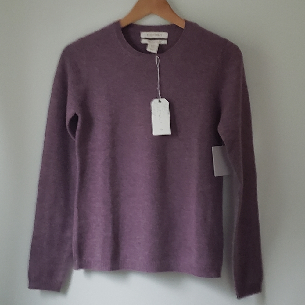 ellen tracy 100% cashmere crew neck sweate…